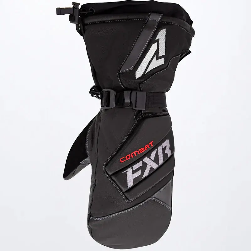 FXR Combat Leather Winter Mitts – Heavy-Duty Cold-Weather Gloves (220804)