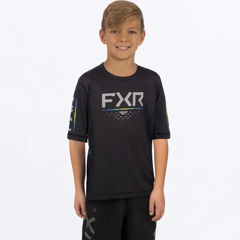 FXR Youth ProFlex UPF Short-Sleeve Jersey – Sun-Safe Performance Tee for Kids