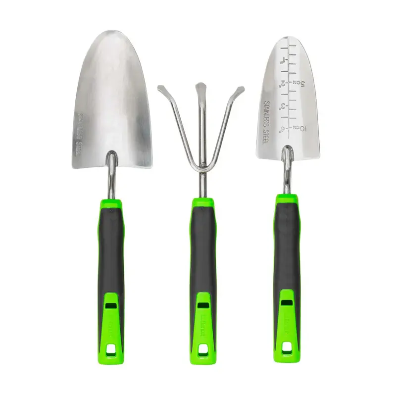 Garant 3-Piece Hand Tool Set: Cultivator, Trowel & Transplanter – 85695 / KTGGTFT