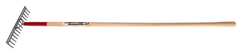 Garant 63-Inch Double-Back Level Rake with Solid Wooden Handle – Model 80747 / GCR14