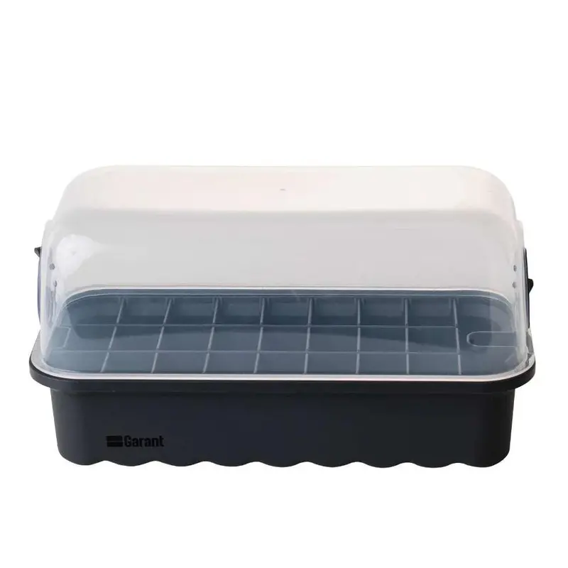 Garant Reusable Seed Starter Tray with Dome – 13″ x 2″ Deep (PST13G)