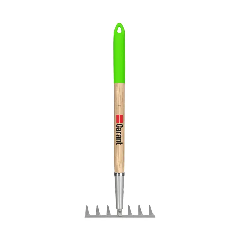 Garant Short-Wood-Handle Level Rake – Model 80103 / FLR7MS