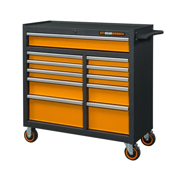 Gearwrench GSX Series Rolling Tool Cabinet – 41-Inch Wide, 11-Drawer Heavy-Duty Steel Storage (83245)