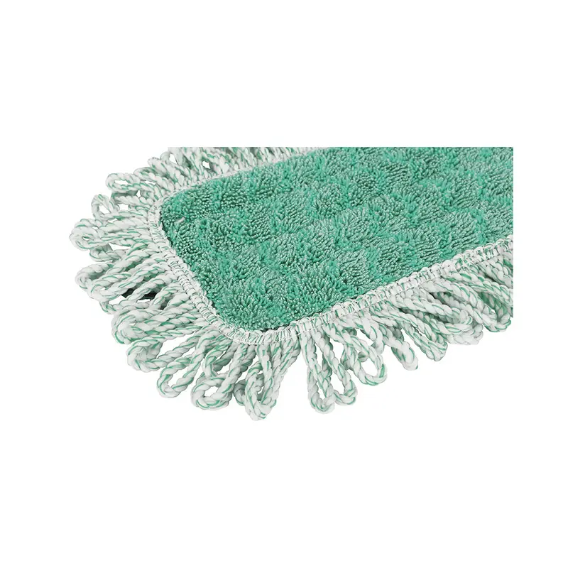 Globe Green Fringed Microfiber Dry Floor Pad – Assorted Sizes