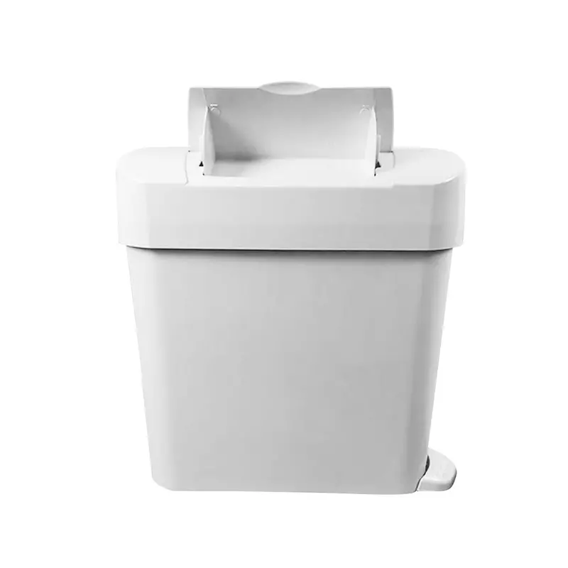 Globe Hands-Free Sanitary Napkin Receptacle – Foot-Pedal Operated, 22-Liter Capacity, Model 3016