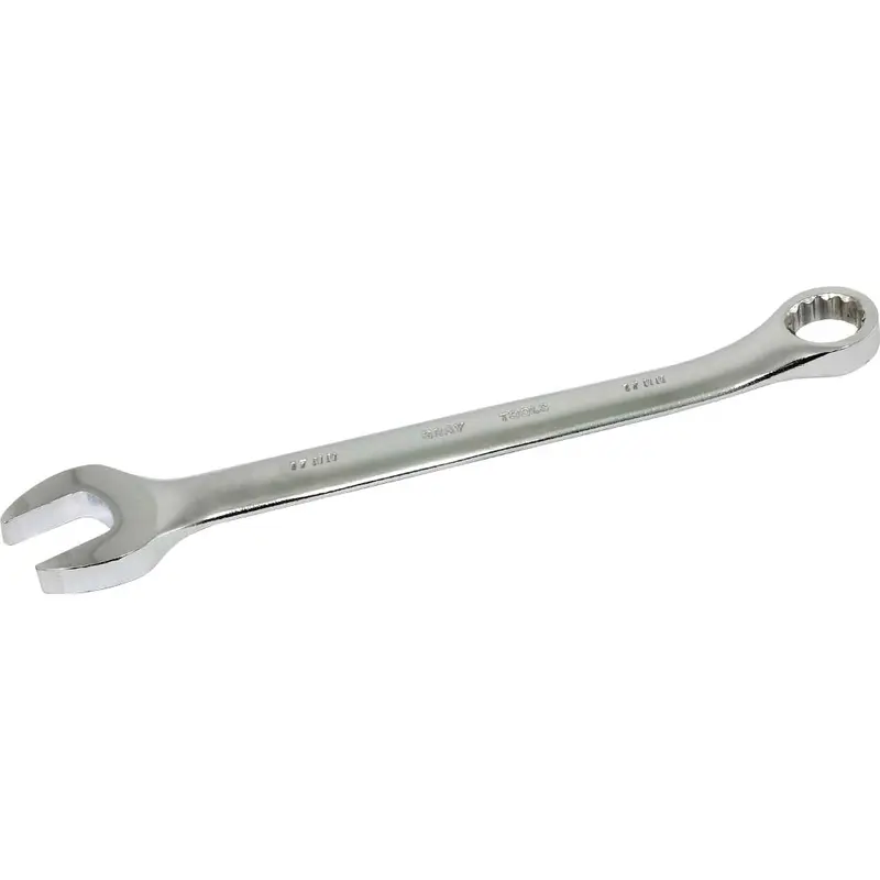 Gray Tools 17mm Combination Wrench – 12-Point Metric, Low-Profile 15° Offset (MEB17)