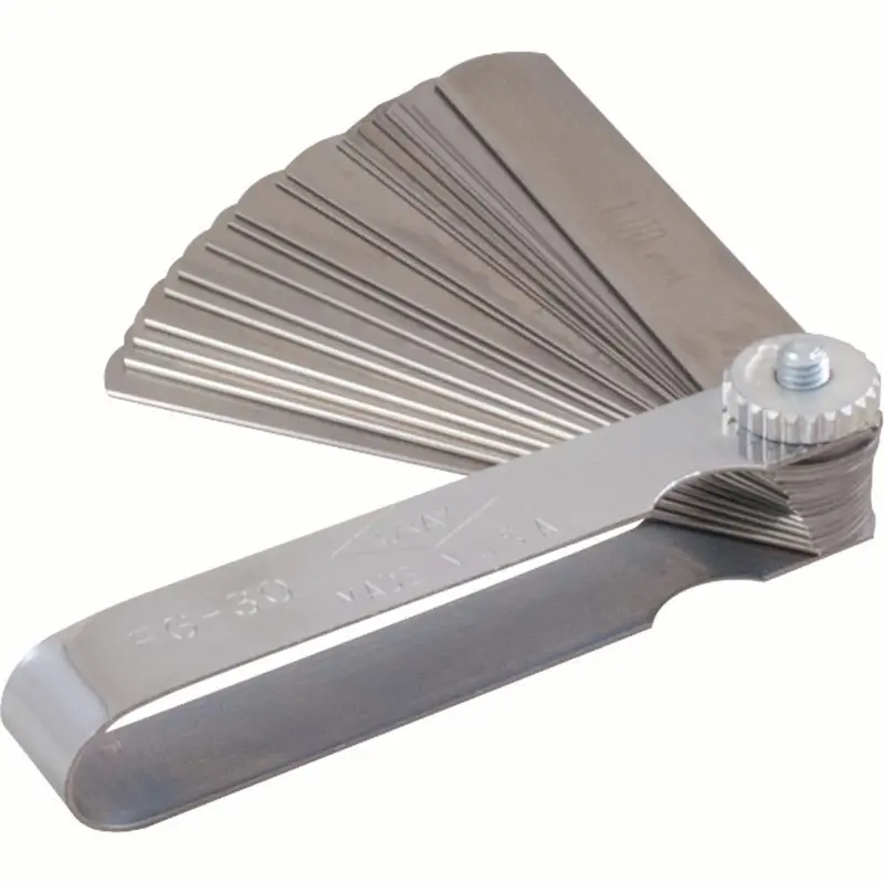 Gray Tools FG1 10-Blade Feeler Gauge – Wide Range of Thickness Options