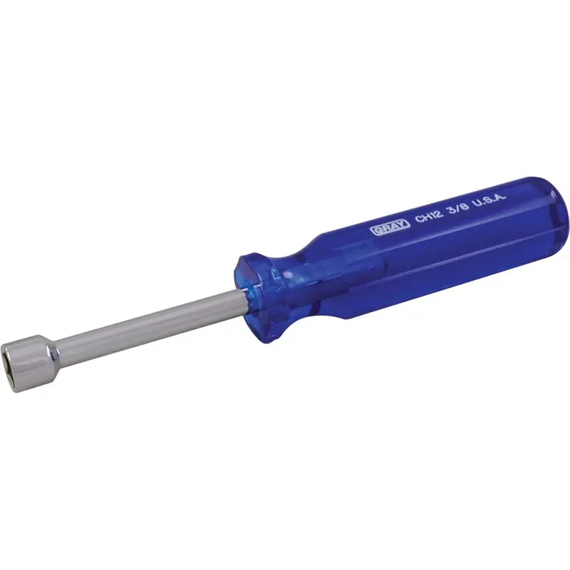 Gray Tools SAE Nut Drivers – Ergonomic Handle Set, Multiple Sizes for General Maintenance