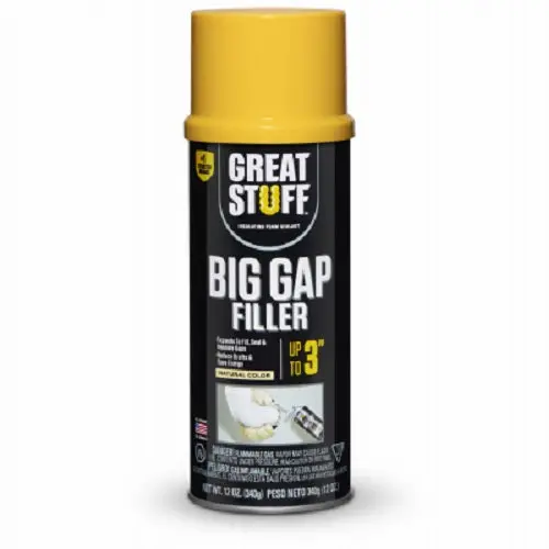 Great Stuff 157906 Big Gap Triple Expanding Foam Sealant – 12 oz Can – Pack of 8