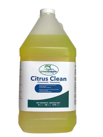 Green Dolphin Citrus Clean Degreaser – Concentrated, Biodegradable Formula (GD-CC)