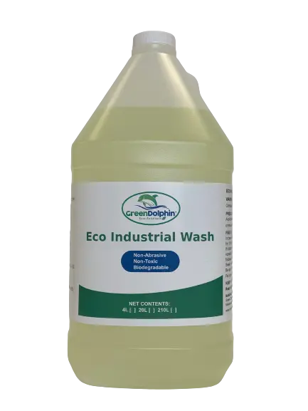 Green Dolphin Eco Industrial Wash Concentrate for Heavy-Duty Cleaning – GD-EIW