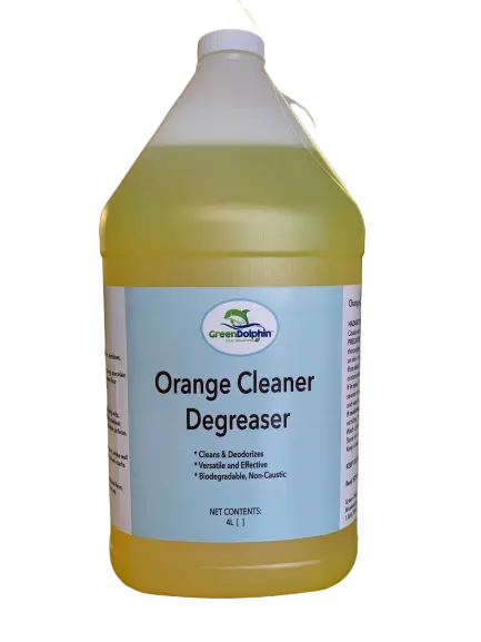 Green Dolphin Orange Cleaner & Degreaser – Citrus-Based Heavy-Duty Formula (GD-OCD)