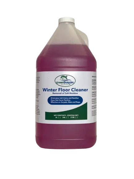 Green Dolphin Winter Floor Cleaner – Low-Temperature Formula, 4 L (GD-WFC)
