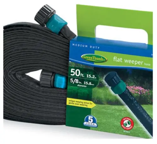 Green Thumb 1065290 50-Foot Flat Weeper Soaker Hose (Single Unit)