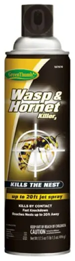 Green Thumb Wasp & Hornet Control Spray (17.5 oz) – Pack of 8