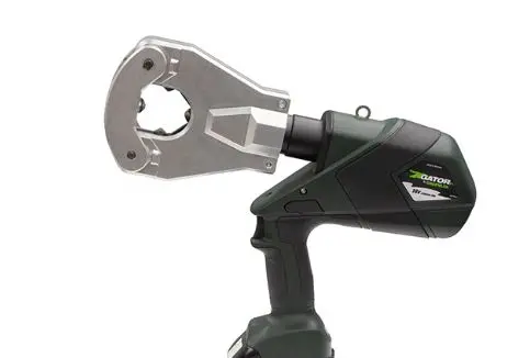 Greenlee EK6FTLX120 6-Ton Cordless Quad-Flip Crimper – 120V AC Li-ion