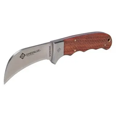 Greenlee Hawkbill Fixed-Blade Knife with Protective Sheath – Model 0652-29