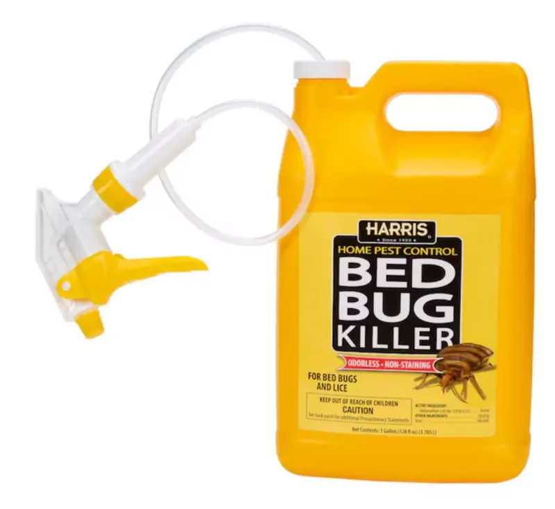 Harris Bed Bug Spray – 1-Gallon Ready-to-Use, Odorless & Non-Staining, HBB-128
