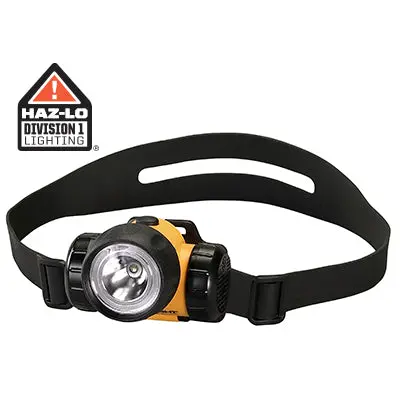 HAZ-LO® Division 1 LED Headlamp – Explosion-Proof, 3AA Battery Powered