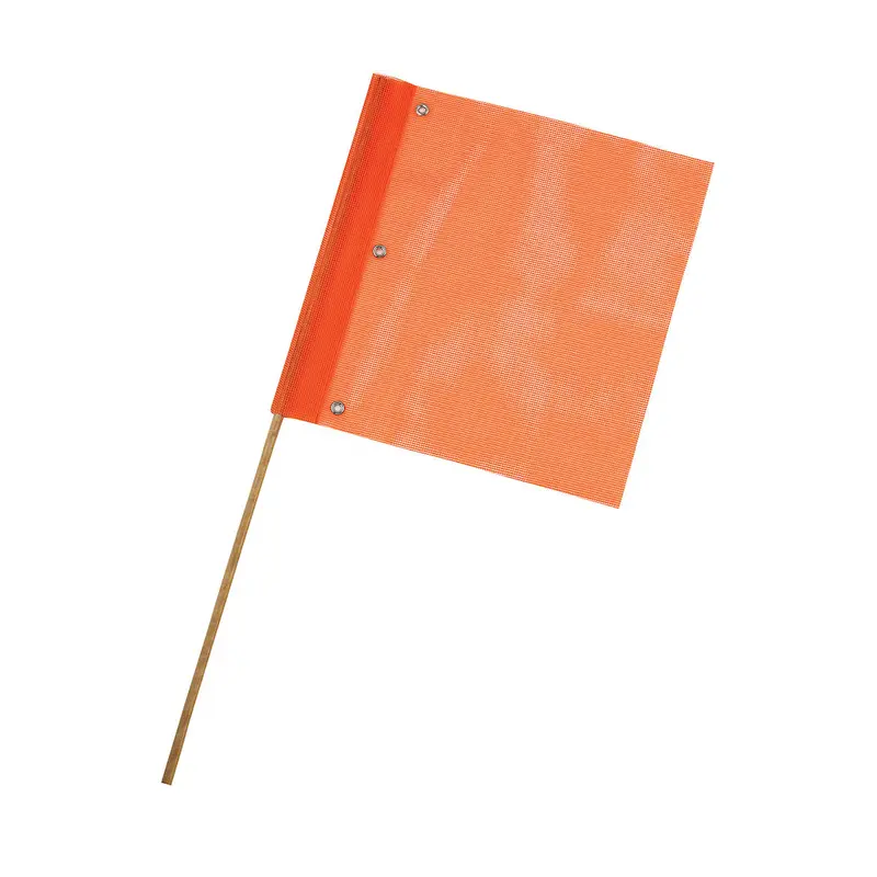 Heavy-Duty Green Traffic Flag – Weather-Resistant Design, PIP Dynamic™ TSFL03GR