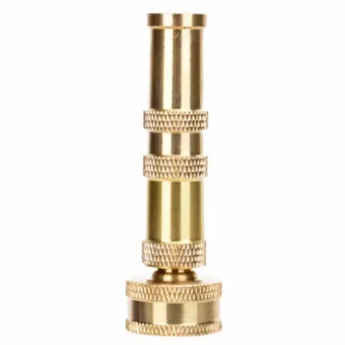 Heavy-Duty Solid Brass Garden Hose Nozzle – 4-Inch Twist Style by Zhejiang (Pack of 24)