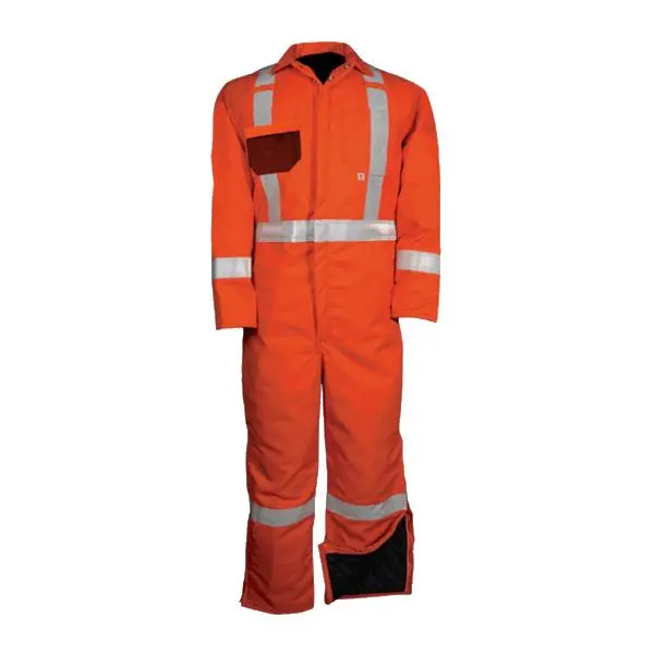 High-Visibility Insulated Flame-Resistant Coveralls – Big Bill M848US7