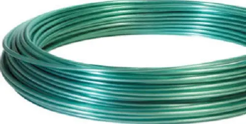Hillman 122090 50-Foot Green Vinyl-Coated Clothesline Wire – Pack of 12