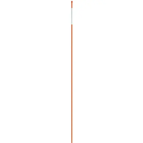 Hillman Reflective Snowplow Markers – 48″ Orange Fiberglass, Set of 12