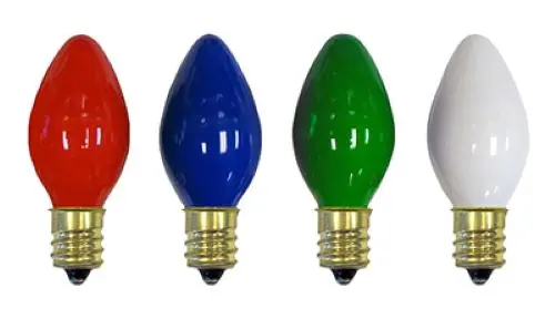 Holiday Wonderland C7 Multi-Color Replacement Bulbs (4-Pack) – Pack of 75