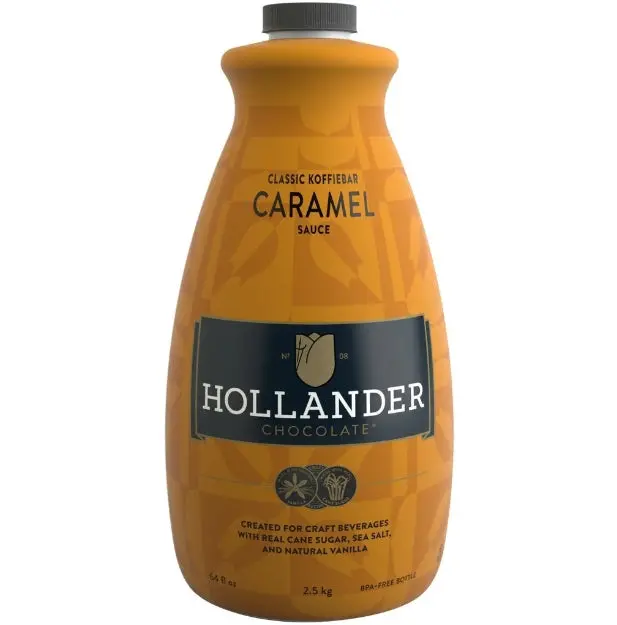 Hollander Barista Caramel Sauce – Premium Coffee Shop-Style Flavor