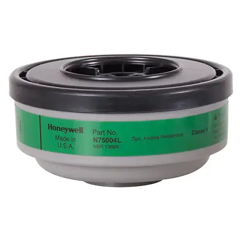 Honeywell North N75004L Gas/Vapor Respirator Cartridge – Ammonia & Methylamine Protection