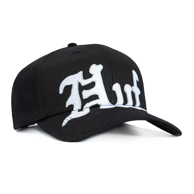 HUF Noble Snapback Hat – Matte Black Cap