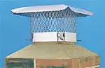 HY-C Stainless Steel Chimney Cap with Spark Arrestor – 13″ × 13″ Shelter Style