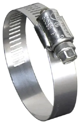 Ideal Marine-Grade Stainless Steel Hose Clamp (1-1/4″ x 2-1/4″) – 200-Pack
