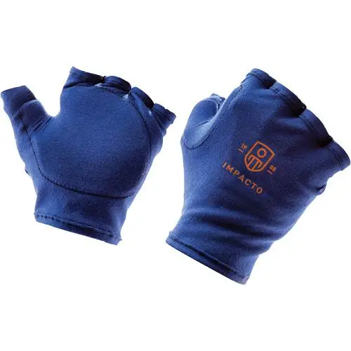 Impact-Resistant Fingerless Glove Liner – Impacto 502-00
