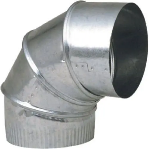 Imperial GV0296-C Adjustable 90° HVAC Furnace Elbow – 6 in Diameter