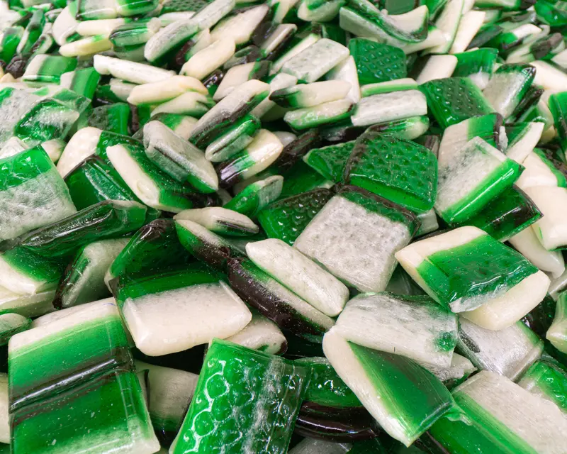 Intensely Sour Green Apple Hard Candy