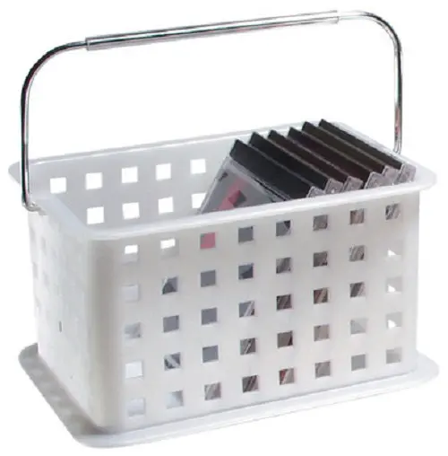 InterDesign 46200 Shower Caddy Basket – 6.5″ × 9″ × 5″, Household or Bathroom Organizer, Pack of 6
