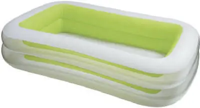 Intex Swim Center Inflatable Pool – 103″ x 69″ x 22″, Family-Friendly Above-Ground Recreation Option