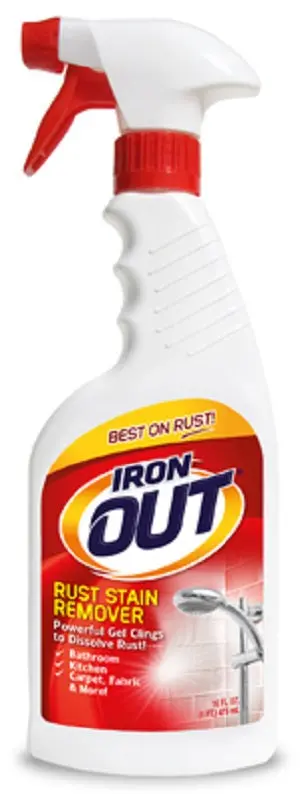 Iron Out LI0616PN Rust & Stain Remover – 16 oz Trigger-Spray Bottle (Pack of 5)