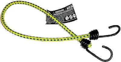 Keeper 06025 Heavy-Duty Bungee Cords — 24″, Coated Steel Hooks, 100-Count