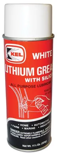 Kellogg’s White Lithium Grease with Silicone – 11.5 oz Aerosol Can