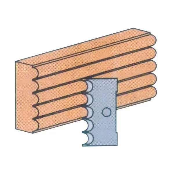 King Canada K-4547 Five-Bead Moulding Cutter Set
