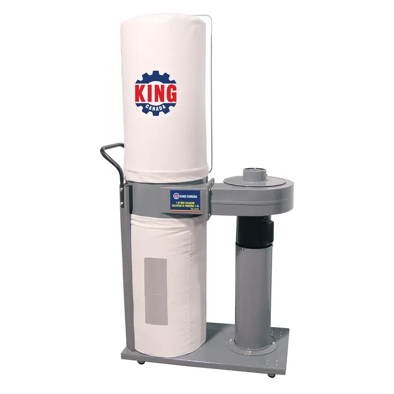 King Canada KC-2105C 600 CFM Portable Dust Collector for Bench Tools