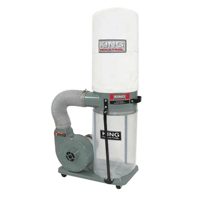 King Canada KC-2405C 1 HP Entry-Level Dust Collector – 700 CFM