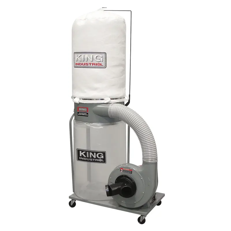 King Canada KC-3109C 2 HP Workshop Dust Collector – 1200 CFM