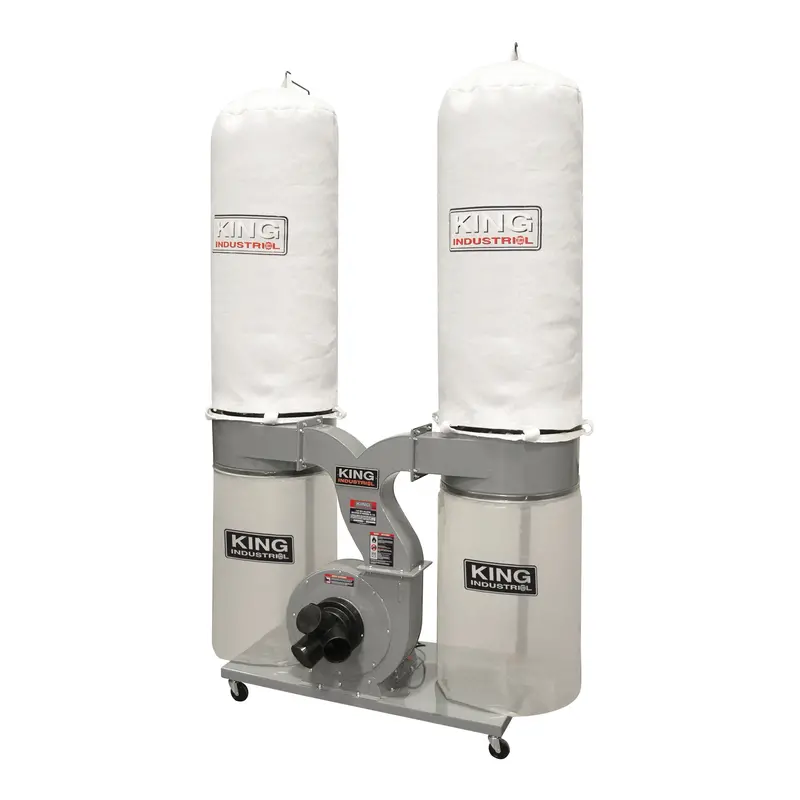 King Canada KC-4045C 3 HP Heavy-Duty Dust Collector – 2280 CFM