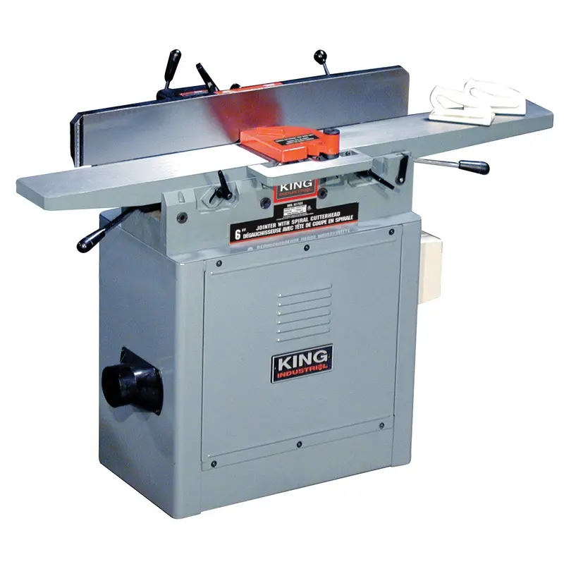 King Canada KC-75FX 6-Inch Jointer with Spiral Cutterhead