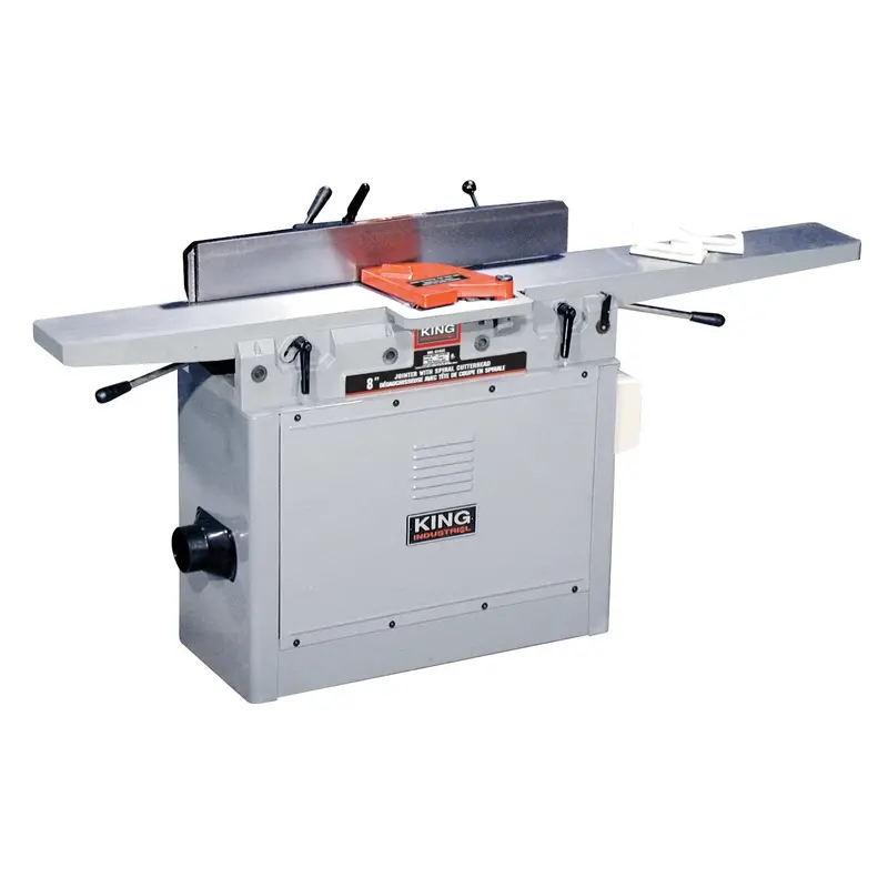 King Canada KC-85FX 8-Inch Jointer Featuring Spiral Cutterhead Technology