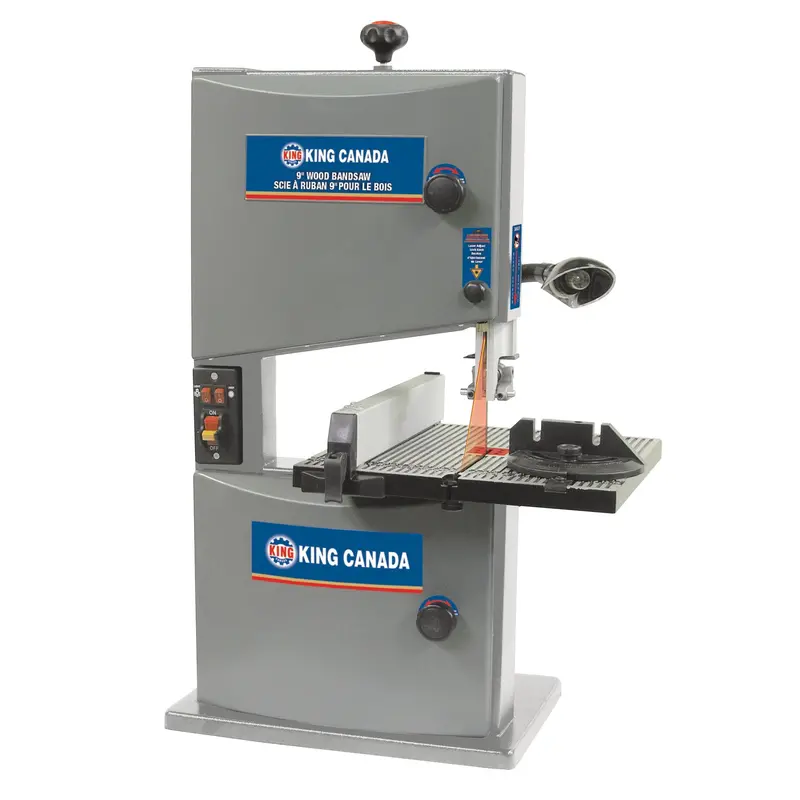King Canada KC-902C 9″ Wood Band Saw with Laser Cutting Guide